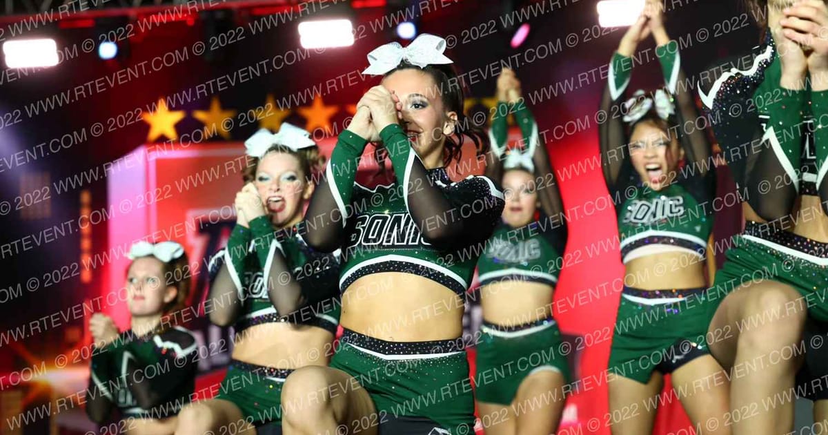 Sonic Elite Olympia Knights · All Things Cheer Grand Nationals
