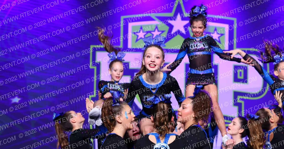 Beach Cheer Athletics Nova · Feel the Power