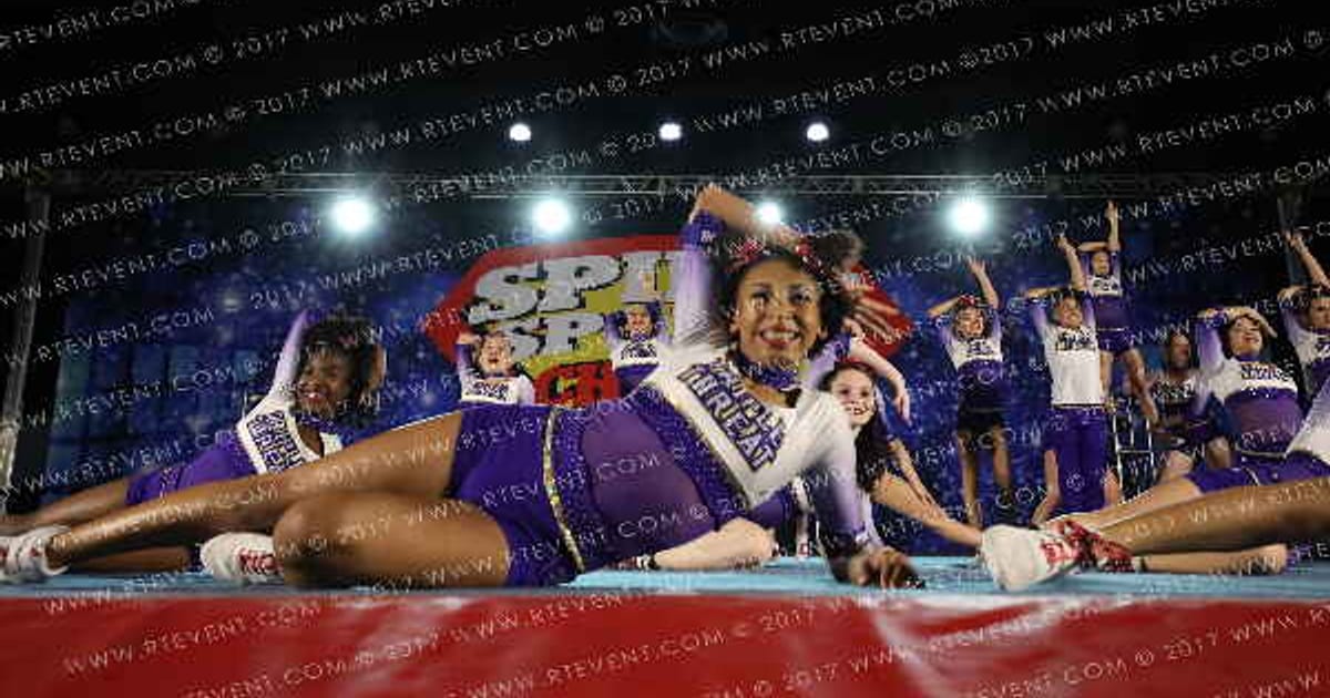 Florida Triple Threat Allstars Sassy Coed · Spirit Sports Beach Blast West Palm Beach Nationals DIDII