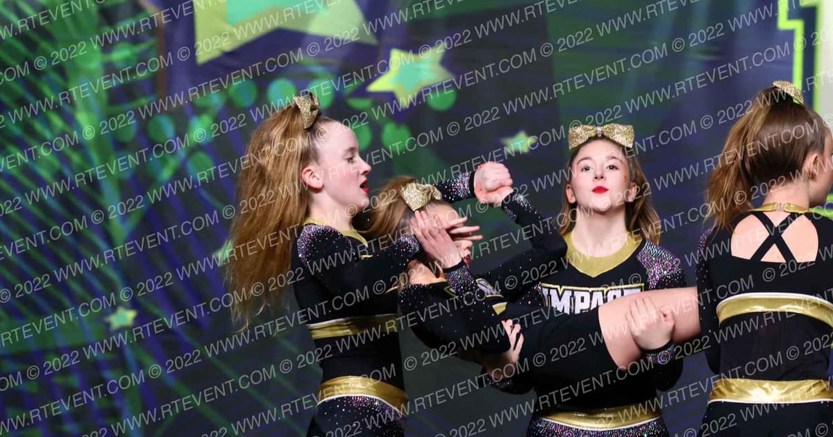 Impact Cheer Athletics Aristocats · Feel the Power