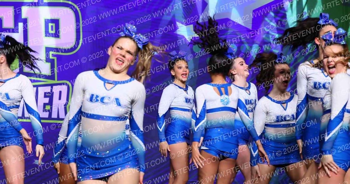 Beach Cheer Athletics JetStream · Feel the Power