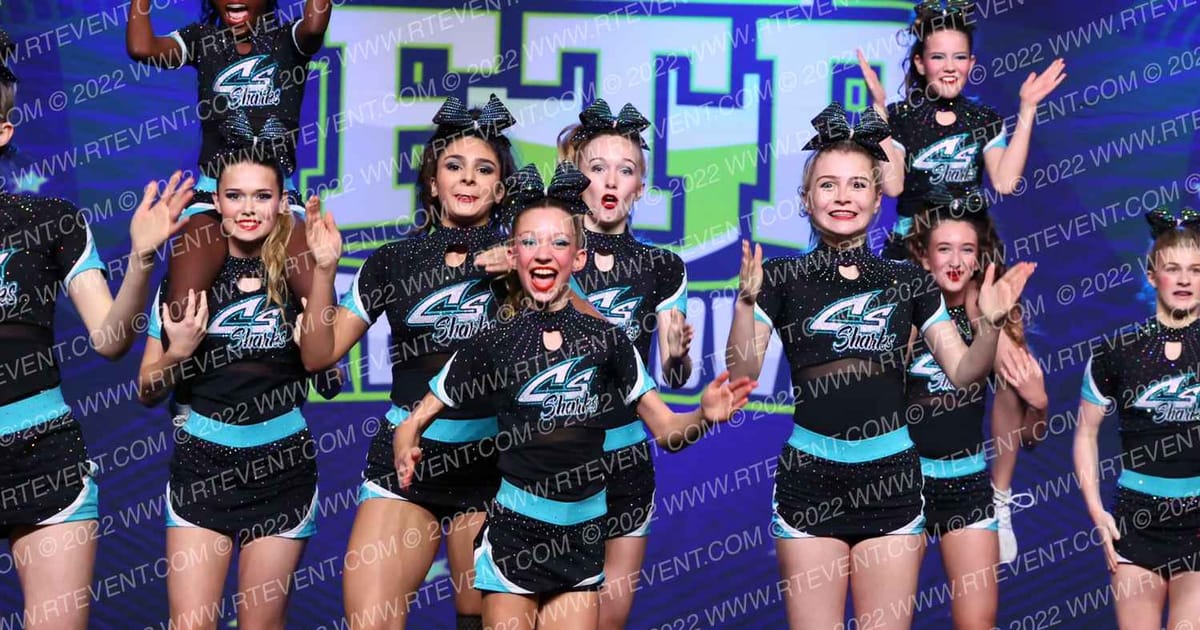 Cheer Sport Sharks - Kitchener Australian Sharks · Feel the Power