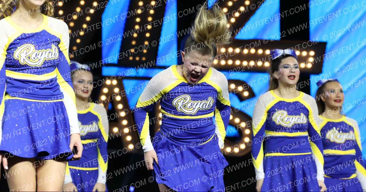 KELSO ROYALS CHEER · SUNDAY MONDAY NA Nationals