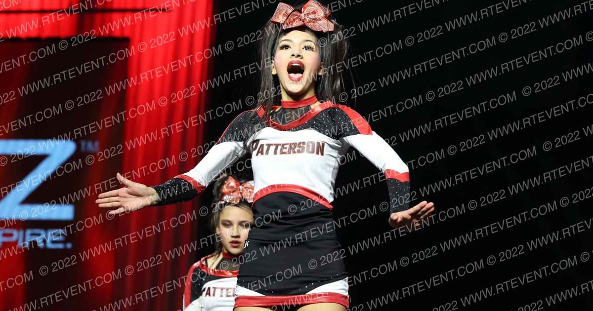 PYA PATTERSON ELITE CHEER · SUNDAY MONDAY NA Nationals