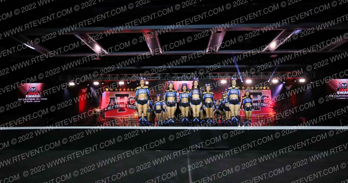 The California All Stars-Livermore Swagg · All Things Cheer Grand Nationals