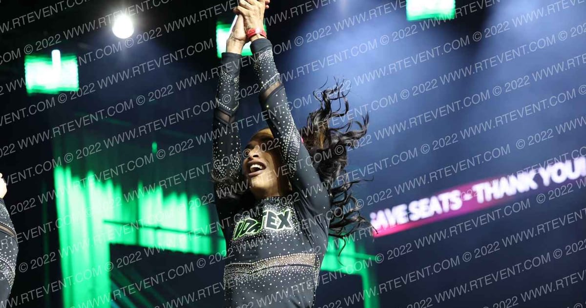 VORTEX CHEER SURGE · SUNDAY MONDAY NA Nationals