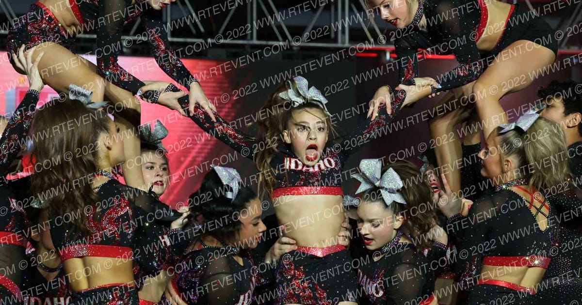 Idaho All-Star Cheer Pyros · All Things Cheer Grand Nationals