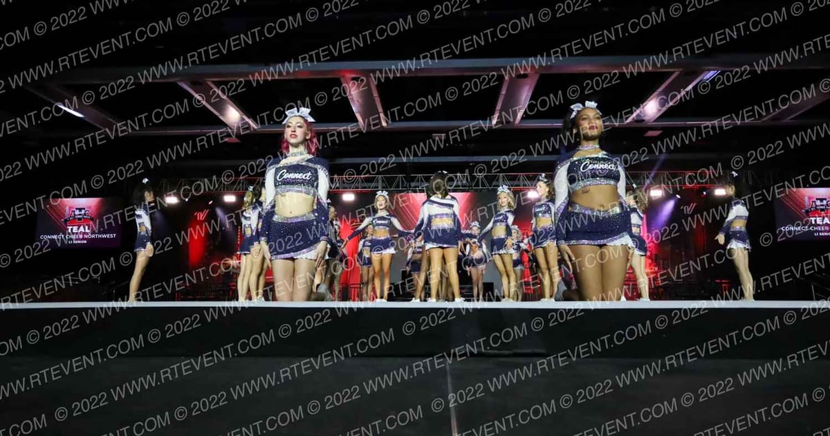 Connect Cheer Northwest Teal · All Things Cheer Grand Nationals