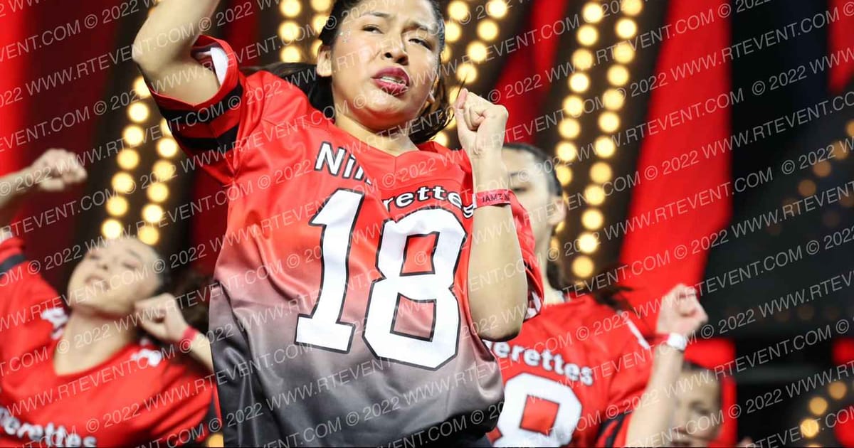 NINERETTES TOXIC ENERGY HIP HOP · SUNDAY MONDAY NA Nationals