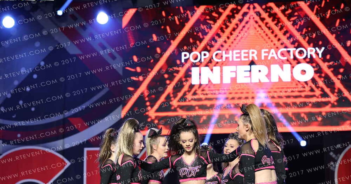 POP Cheer Factory Inferno · CHEERAPALOOZA