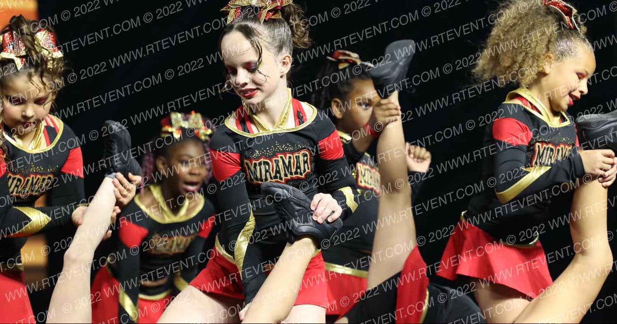 MIRAMAR CHEER PREP · SUNDAY MONDAY NA Nationals