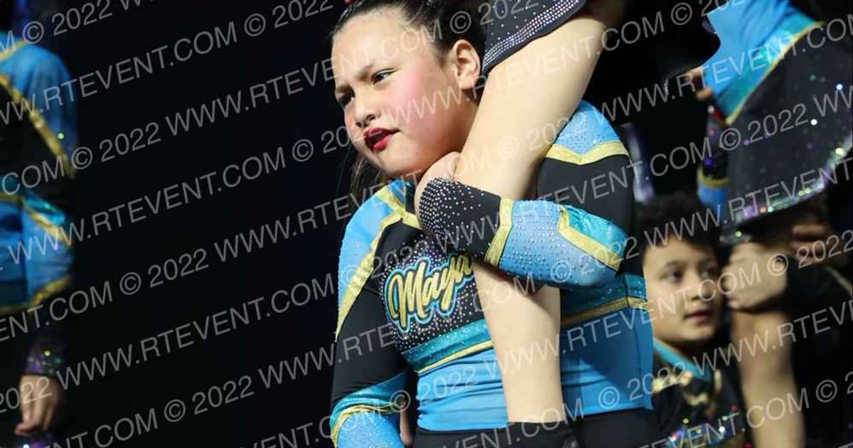 MAYANS CHEER AND DANCE SILVER LIGHTNING · SUNDAY MONDAY NA Nationals