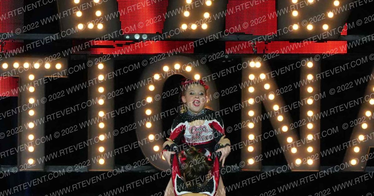 CENTER OF ATTENTION CHEER AND DANCE GLAMOUR · SUNDAY MONDAY NA Nationals
