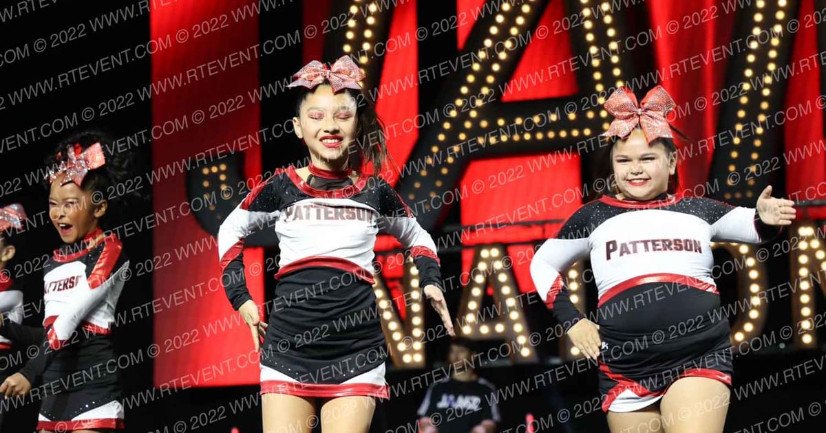 PYA PATTERSON PANTHERS XTREME · SUNDAY MONDAY NA Nationals
