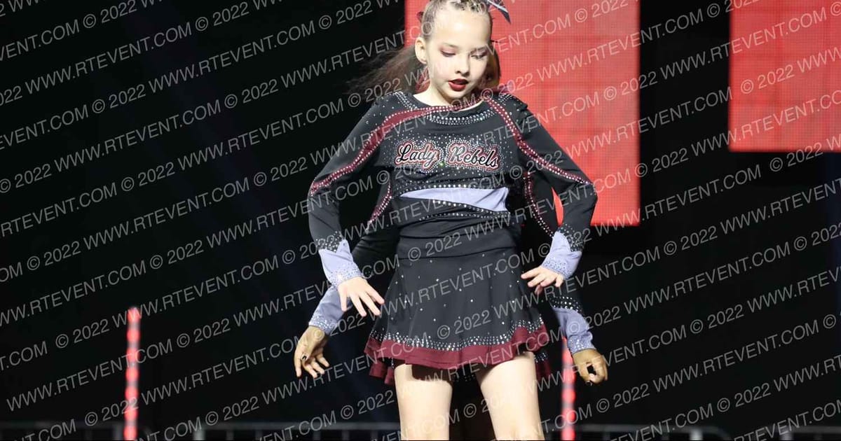 LADY REBELS CHEER · SUNDAY MONDAY NA Nationals