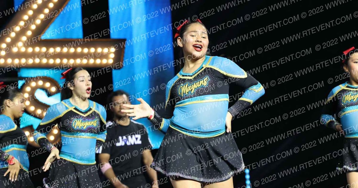 MAYANS CHEER AND DANCE BLACK ONYX · SUNDAY MONDAY NA Nationals
