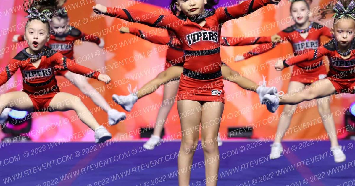 Stars Vipers Tiny Bites · Cheer Power Southern Nationals