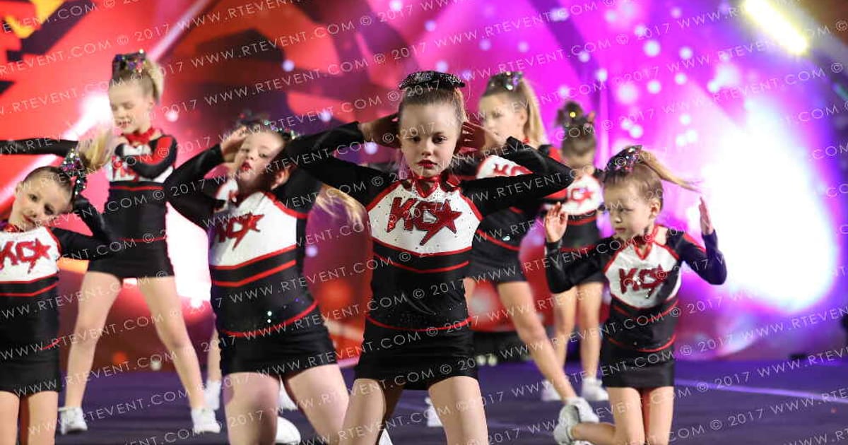 KC Cheer FIREFLIES · SS Kansas City Nationals