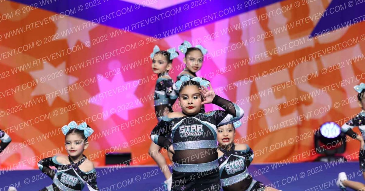 Star Athletics TINY STARS · Cheer Power Southern Nationals