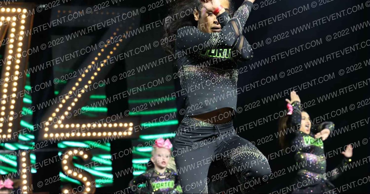 VORTEX CHEER SURGE · SUNDAY MONDAY NA Nationals