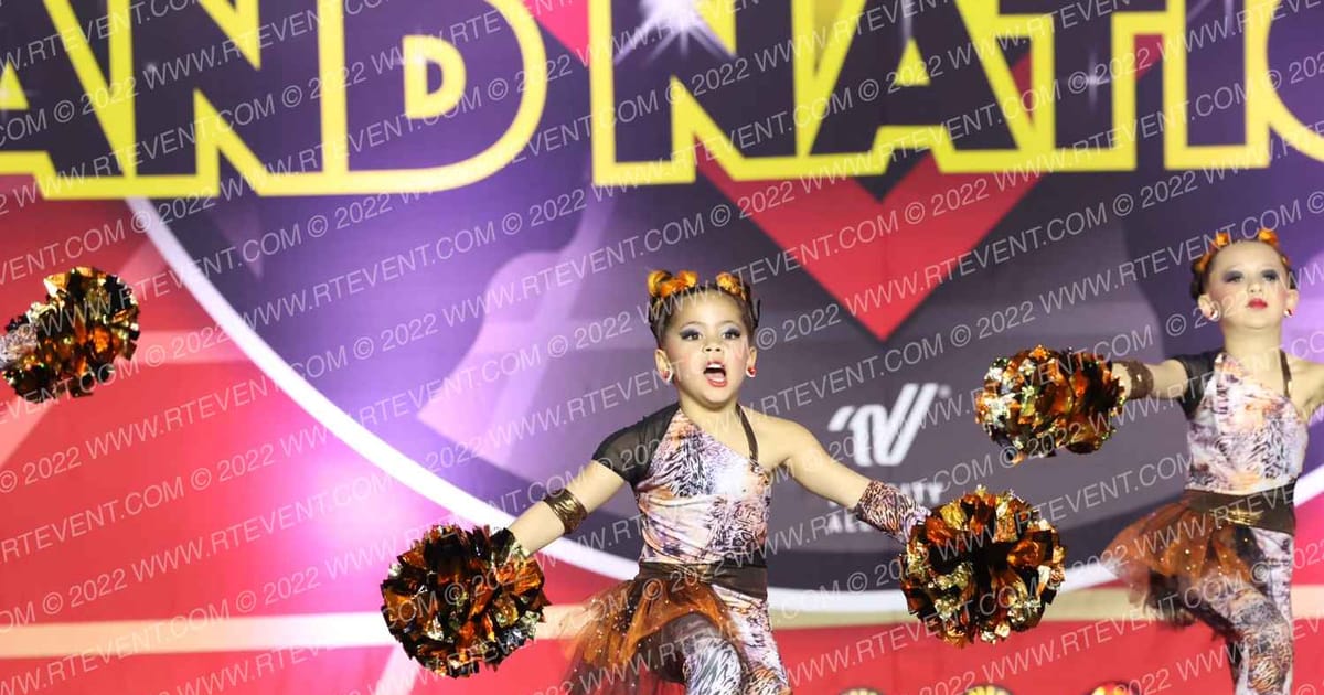 Strut Performing Arts Tiny Prep Pom · Grand Nationals Palm Springs