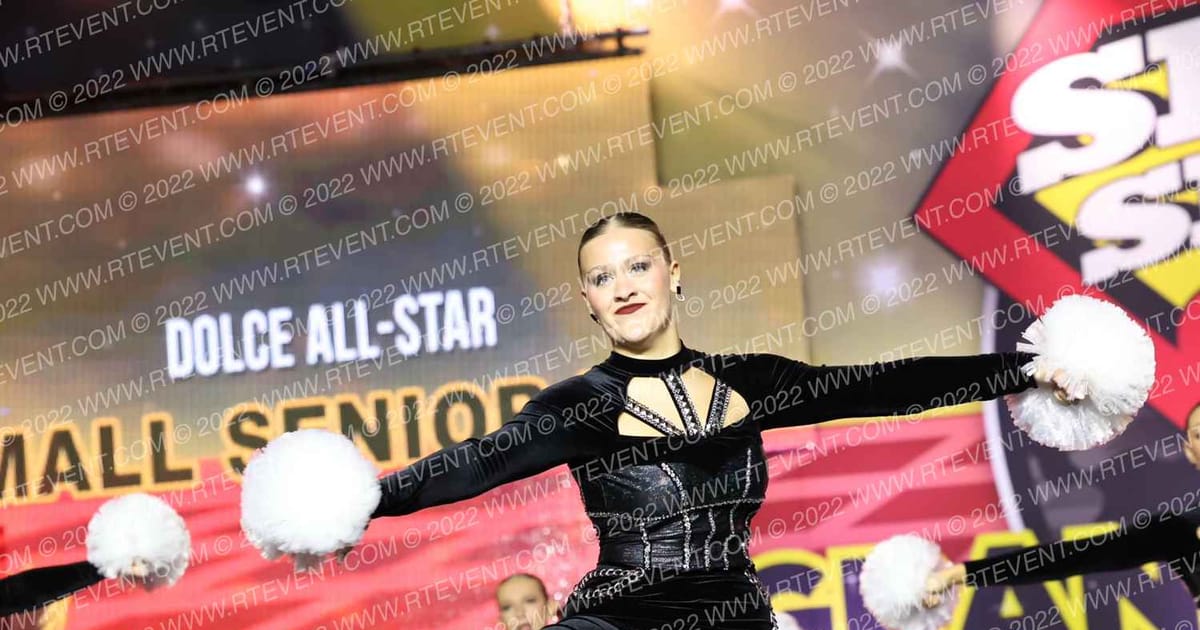 Dolce All-Star Small Senior Pom · Grand Nationals Palm Springs