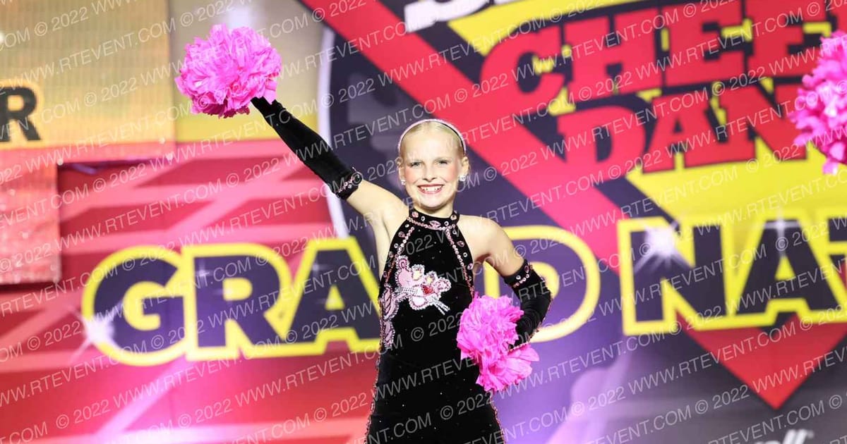 South Coast Freestyle Mini Pom Pink Panther · Grand Nationals Palm Springs