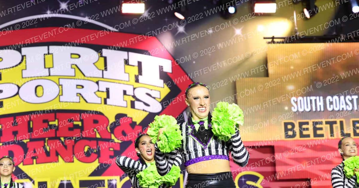 South Coast Freestyle Senior Small Pom Beetlejuice · Grand Nationals Palm Springs