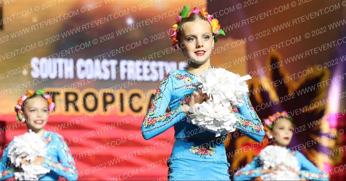South Coast Freestyle Mini Prep Pom Tropical · Grand Nationals Palm Springs