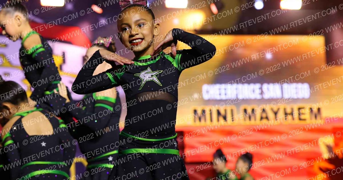 CheerForce San Diego Mini Mayhem · Grand Nationals Palm Springs