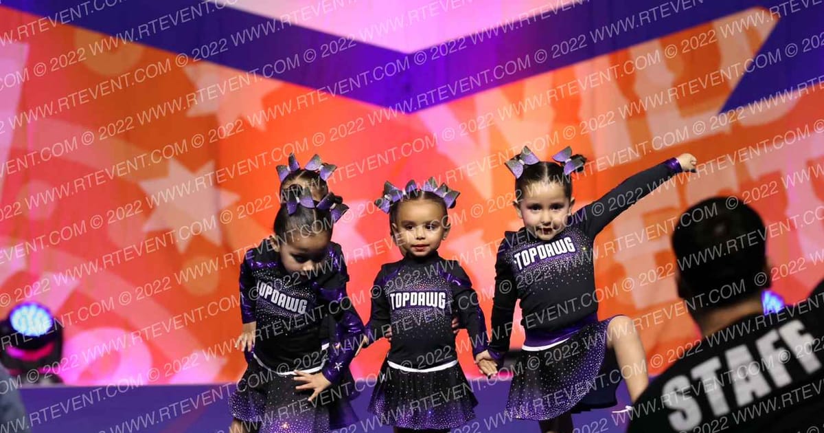 Top Dawg Cheer & Tumbling Sassy Pups · Cheer Power Southern Nationals
