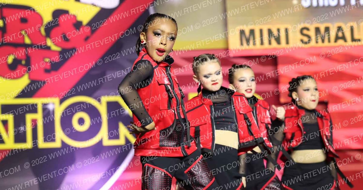 Strut Performing Arts Mini Small Coed Hip Hop · Grand Nationals Palm Springs