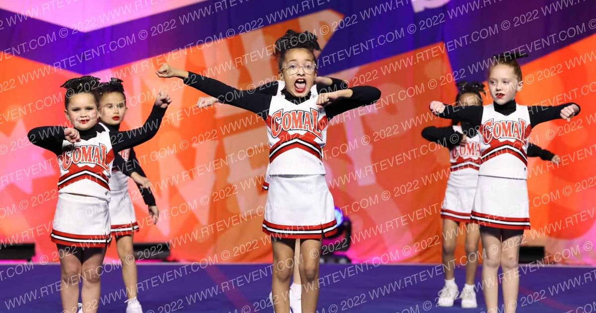 Comal Cheer White · Cheer Power Southern Nationals