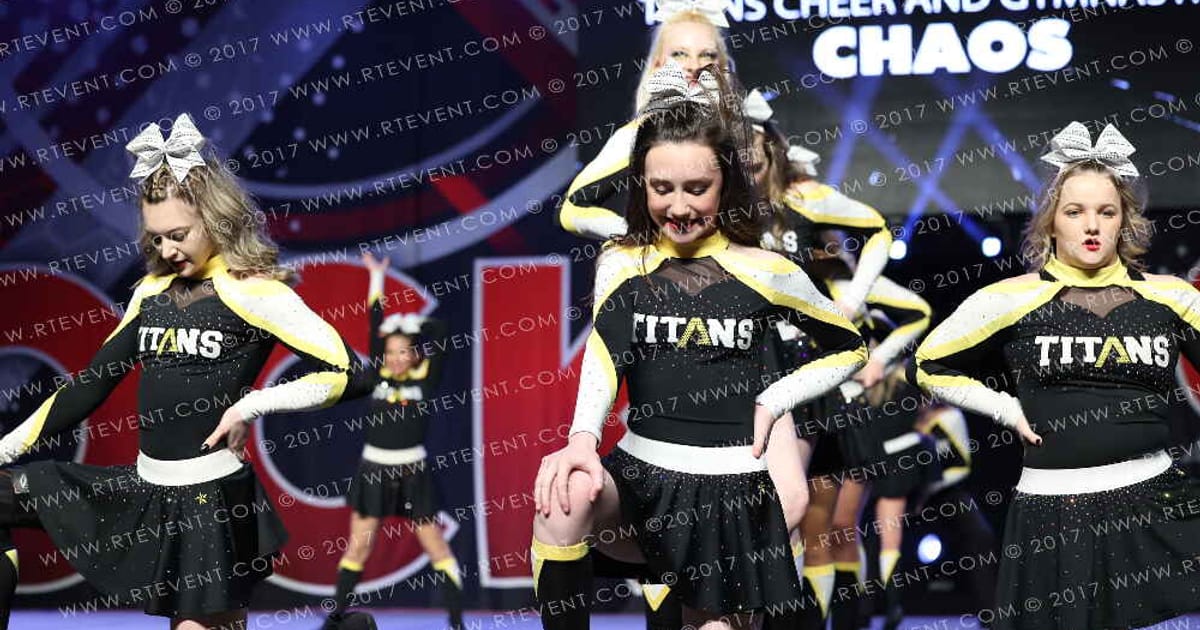 Titans Cheer and Gymnastics Chaos · CHEERAPALOOZA