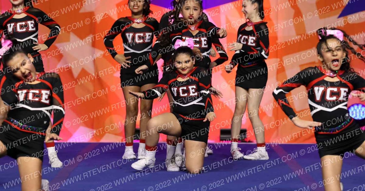 Valley Cheer Elite Pink Flames · Cheer Power Southern Nationals