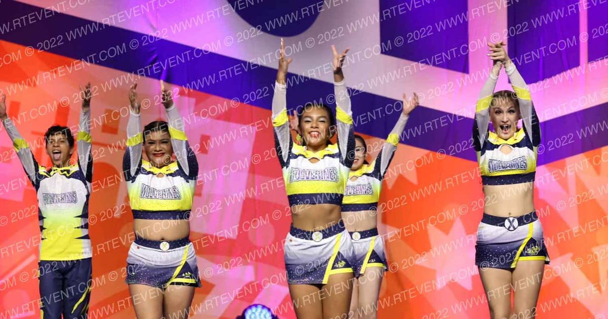 Texas Wolverine All Stars Vixen Blades · Cheer Power Southern Nationals