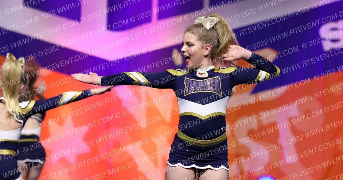 Thunder Elite Golden Girls · Cheer Power Southern Nationals