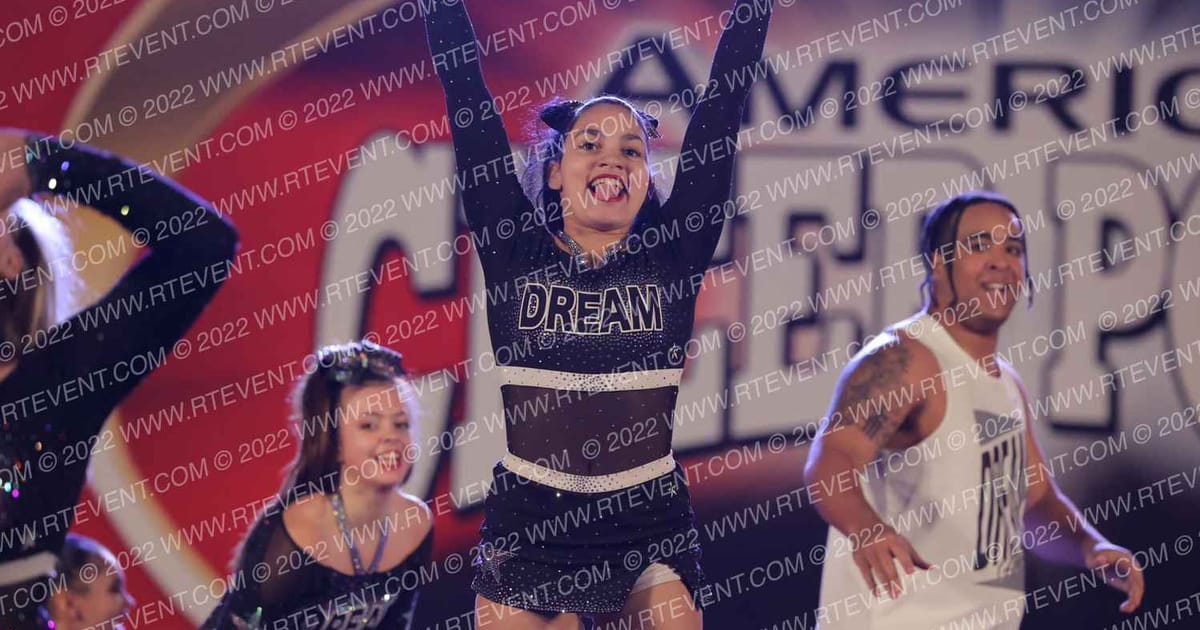 Dream Athletics Blackout · Cheer Power Trenton Showdown DIDII