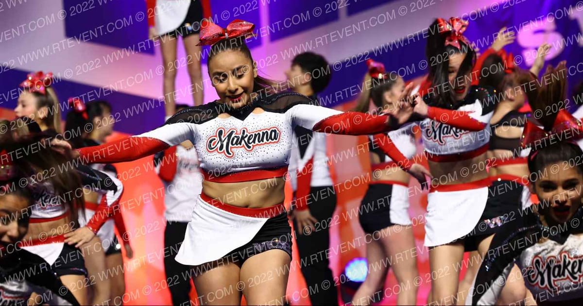 Valley Cheer Elite Makenna Code Red · Cheer Power Southern Nationals