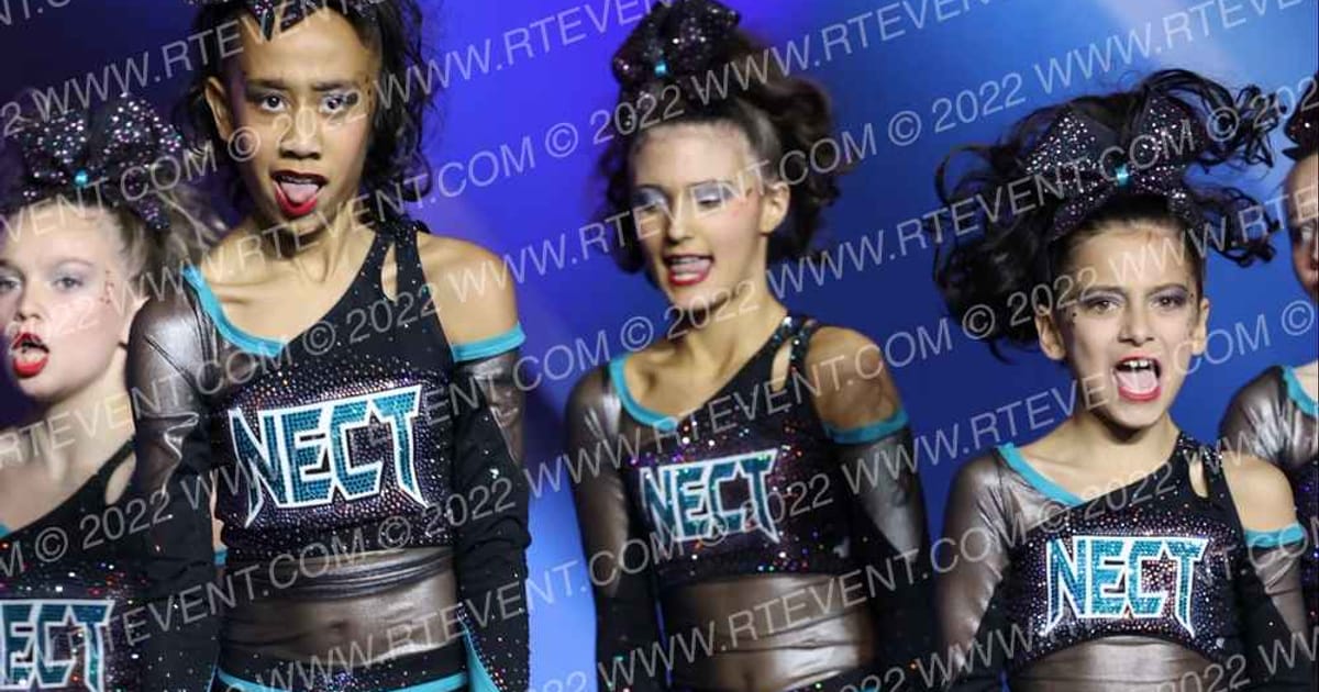 New England Cheer & Tumble Youth Wicked Emeralds · Athletic Grand Nationals RI
