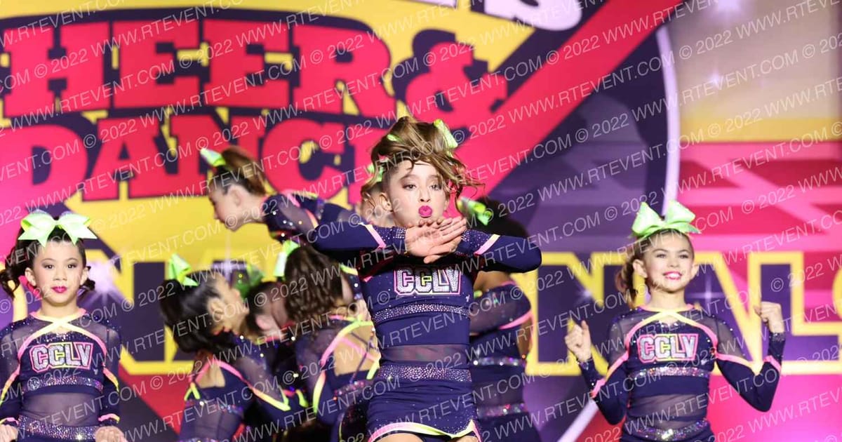CheerCats LV Neon Kitties · Grand Nationals Palm Springs