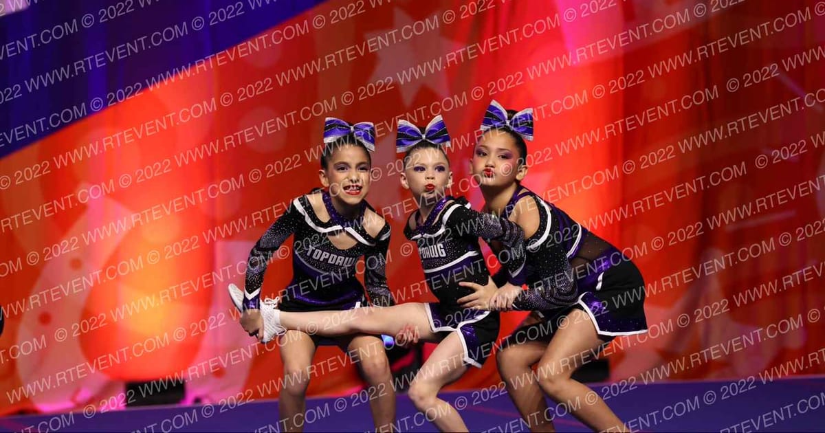 Top Dawg Cheer & Tumbling K9 Cuties · Cheer Power Southern Nationals