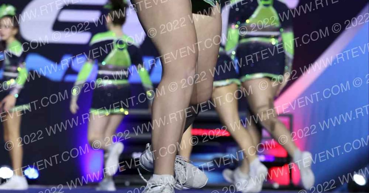 Cape Cod Cheer Academy Junior Level 3 Angel Sharks · Athletic Grand Nationals RI