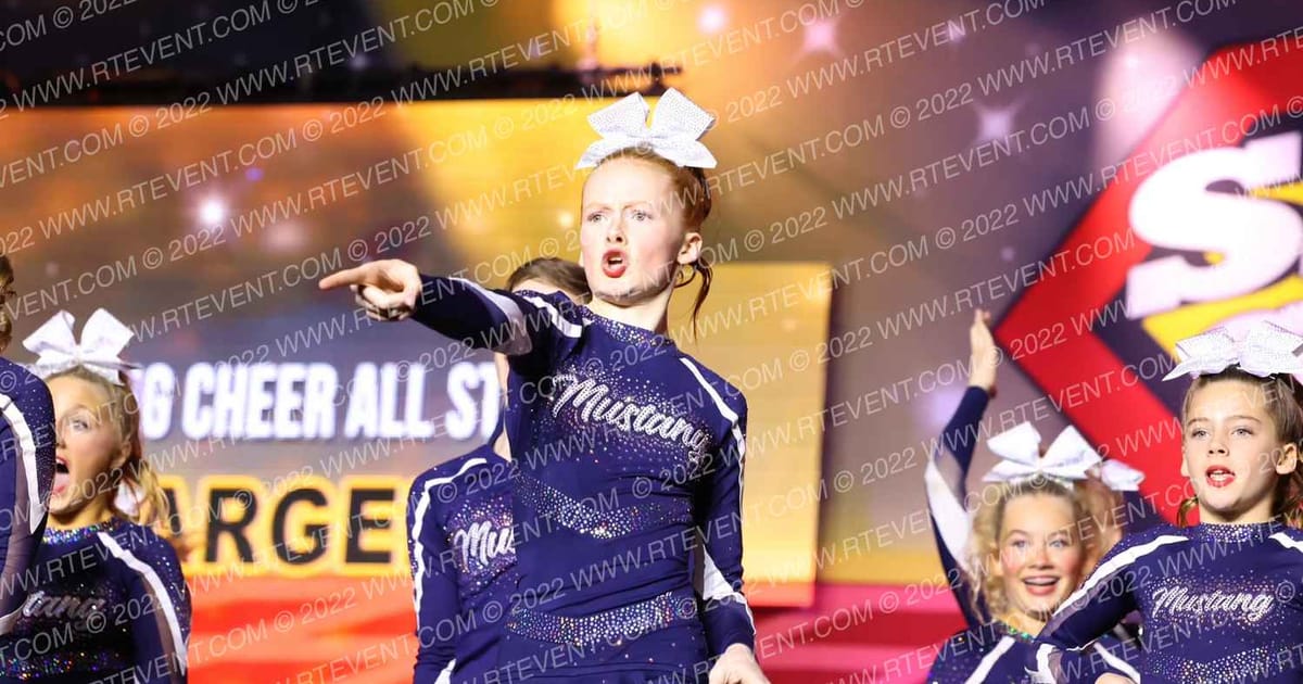 Mustang Cheer All Stars Chargers · Grand Nationals Palm Springs