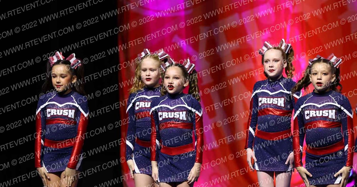 Crush All Stars Justice League · Cheer Power Southern Nationals