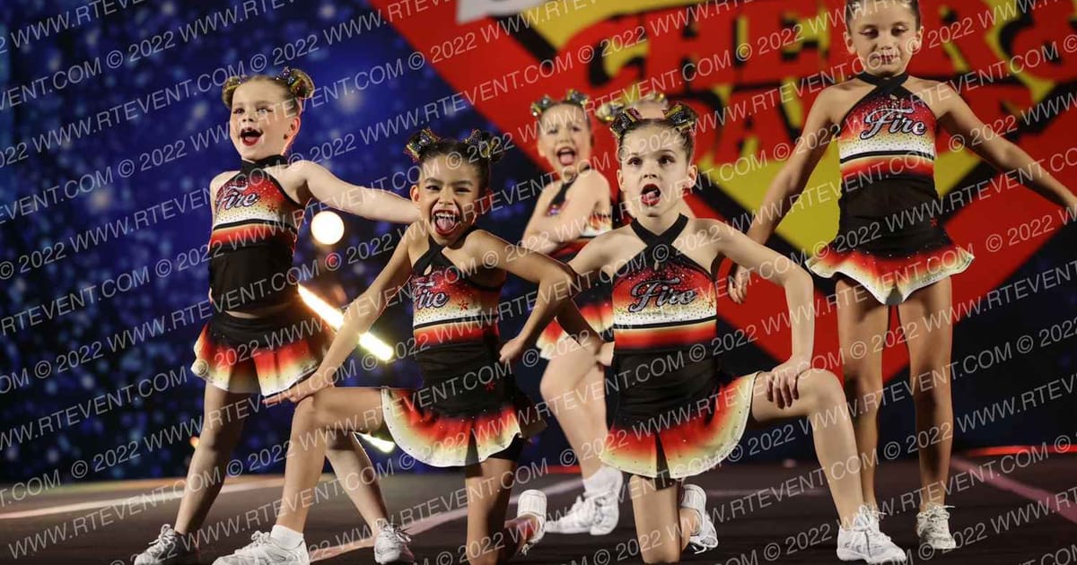 Fire Cheer Allstars Tiny Tantrums · Spirit Sports Kissimmee DIDII Nationals