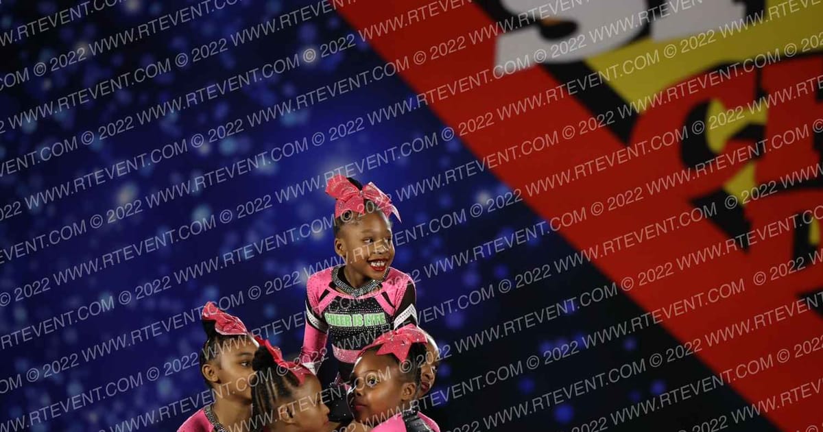 Cheer is Lyfe Black Crystals · Spirit Sports Kissimmee DIDII Nationals