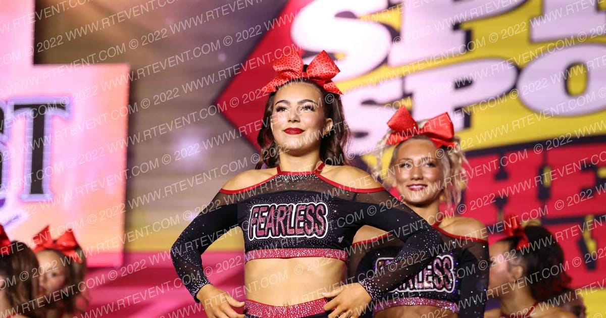 South Coast Cheer Fearless · Grand Nationals Palm Springs