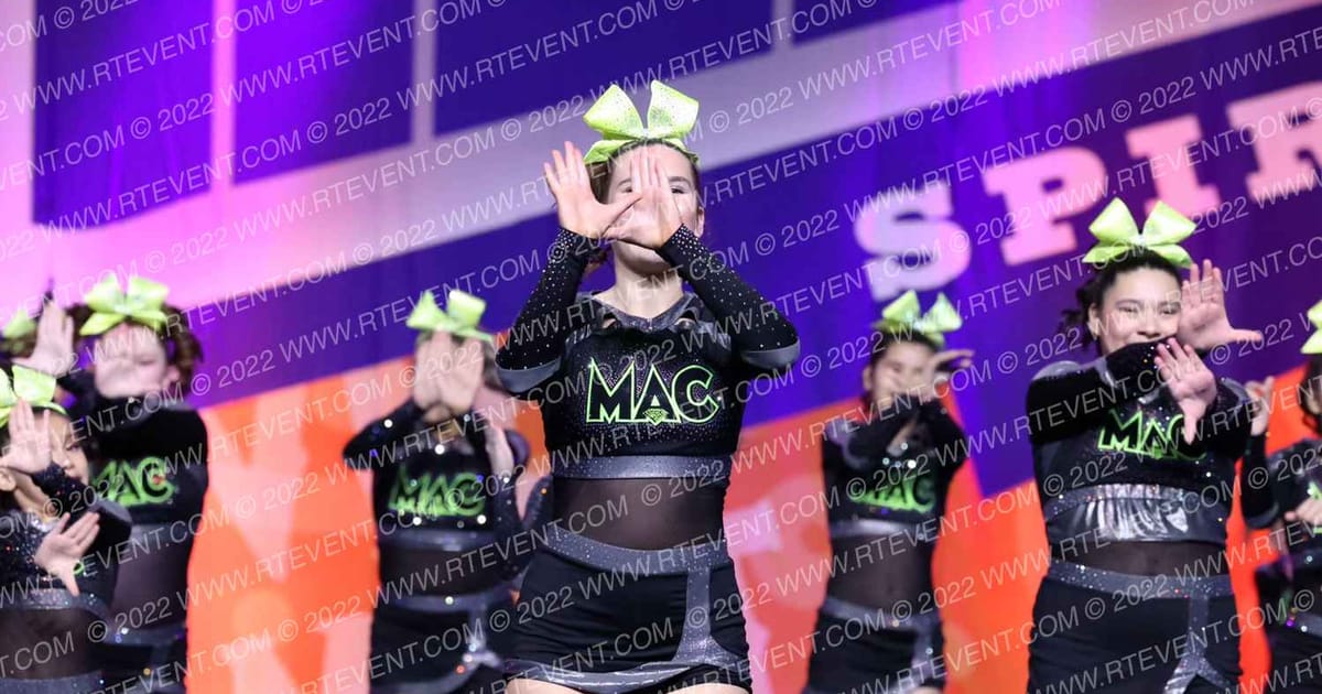 Modern American Cheer Black · Cheer Power Southern Nationals