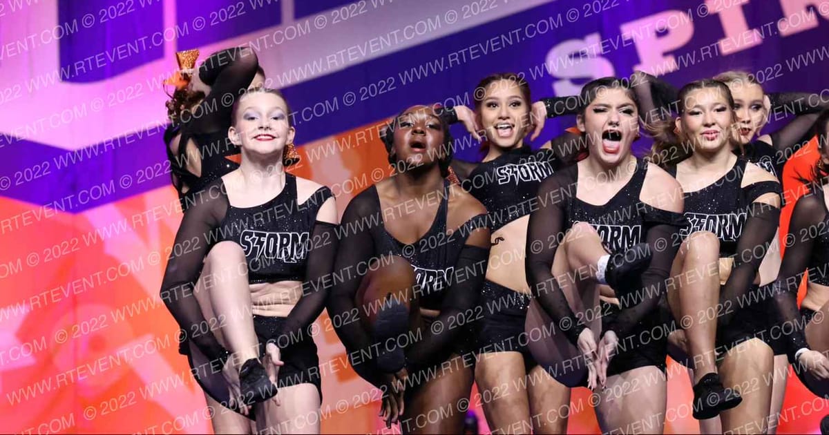 Texas Storm Athletics HAIL · Cheer Power Southern Nationals